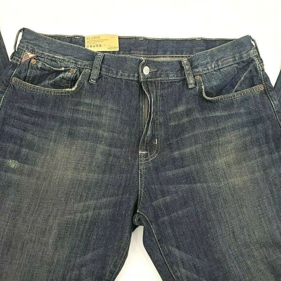 Denim & Supply Ralph Lauren Dark Blue Jeans Slouch - Picture 5 of 12